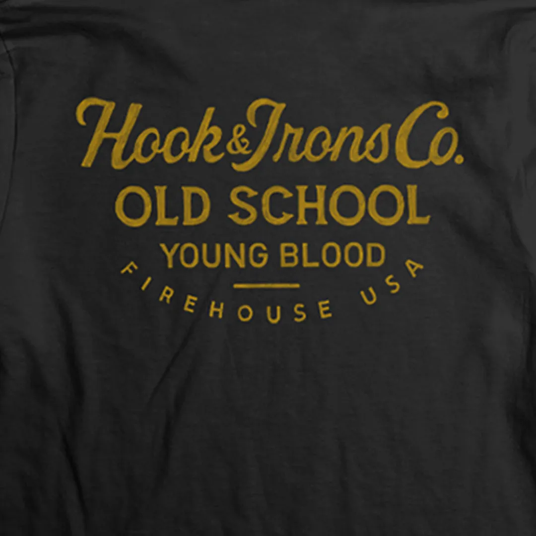 Old School - Black Long Sleeve