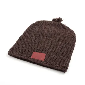 Original Mocros Lange Muts - Plain Bruin