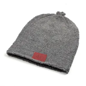 Original Mocros Lange Muts - Plain Donker Grijs