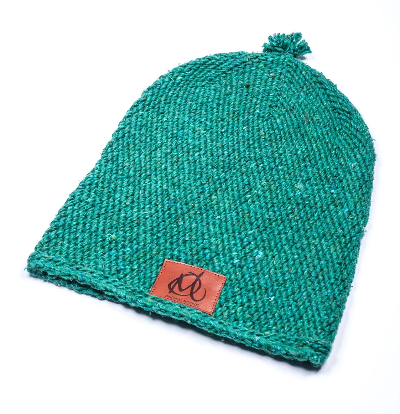 Original Mocros Lange Muts - Plain Fel Groen
