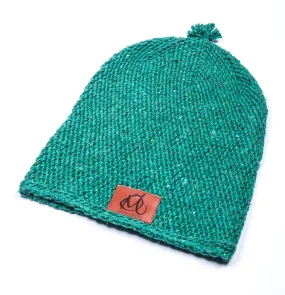Original Mocros Lange Muts - Plain Fel Groen