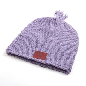 Original Mocros Lange Muts - Plain Licht Paars