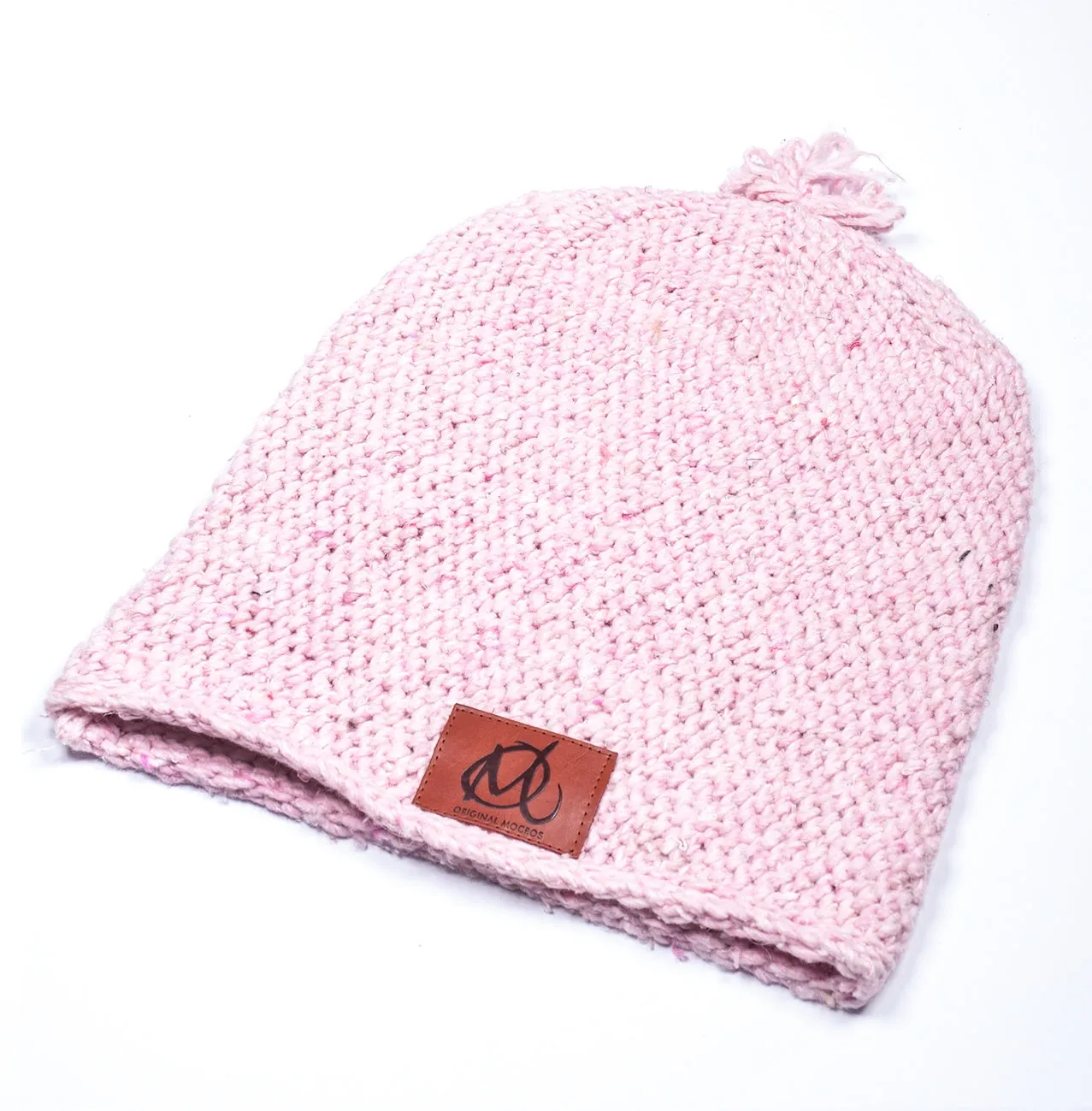 Original Mocros Lange Muts - Plain Lichtroze