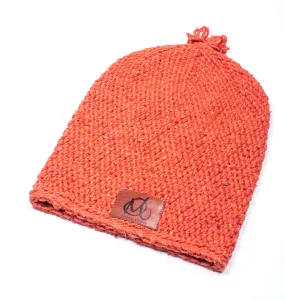 Original Mocros Lange Muts - Plain Oranje