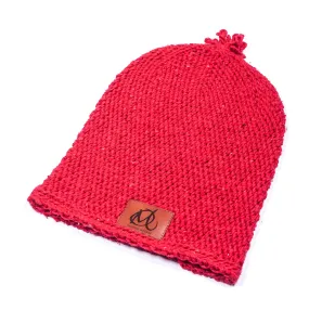 Original Mocros Lange Muts - Plain Rood