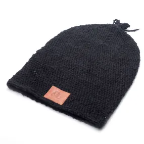 Original Mocros Lange Muts - Plain Zwart