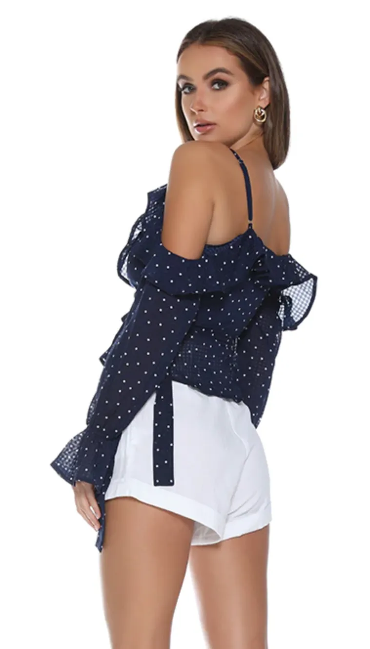 OUI OUI WRAP TOP