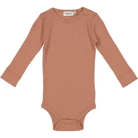 Plain body lange mouwen - Soft Hazel - MarMar Copenhagen