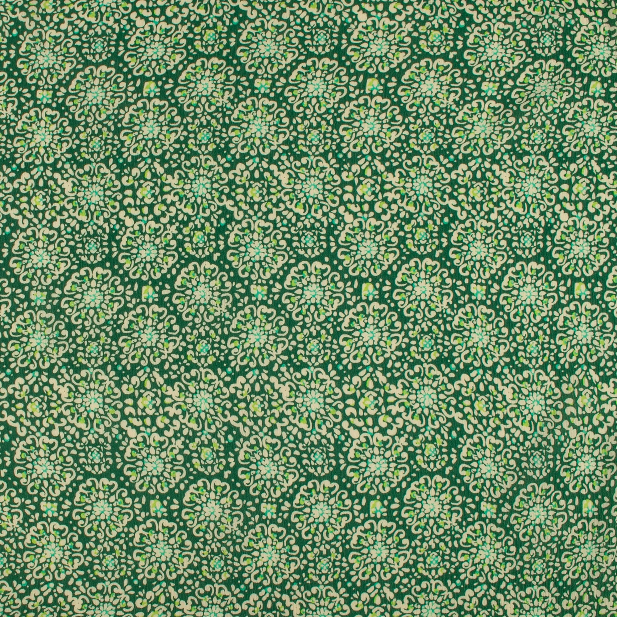 Printed Crinkled Yoryu - DELILAH - 001 - Green