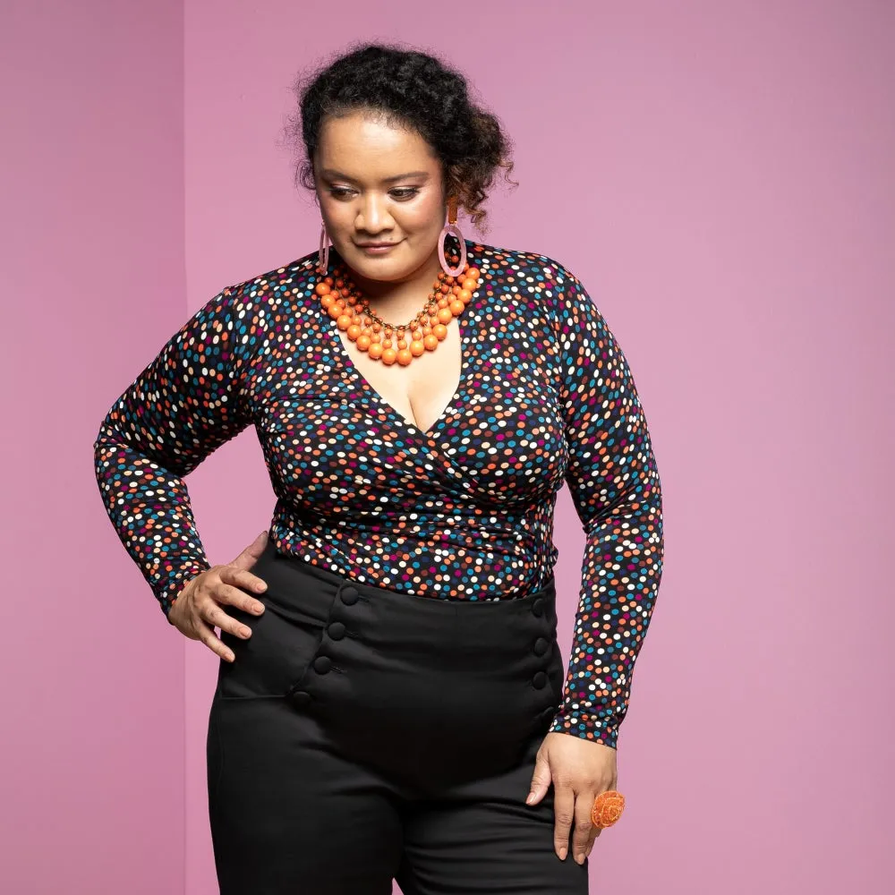 QUIET REVOLUTIONARY JERSEY TOP