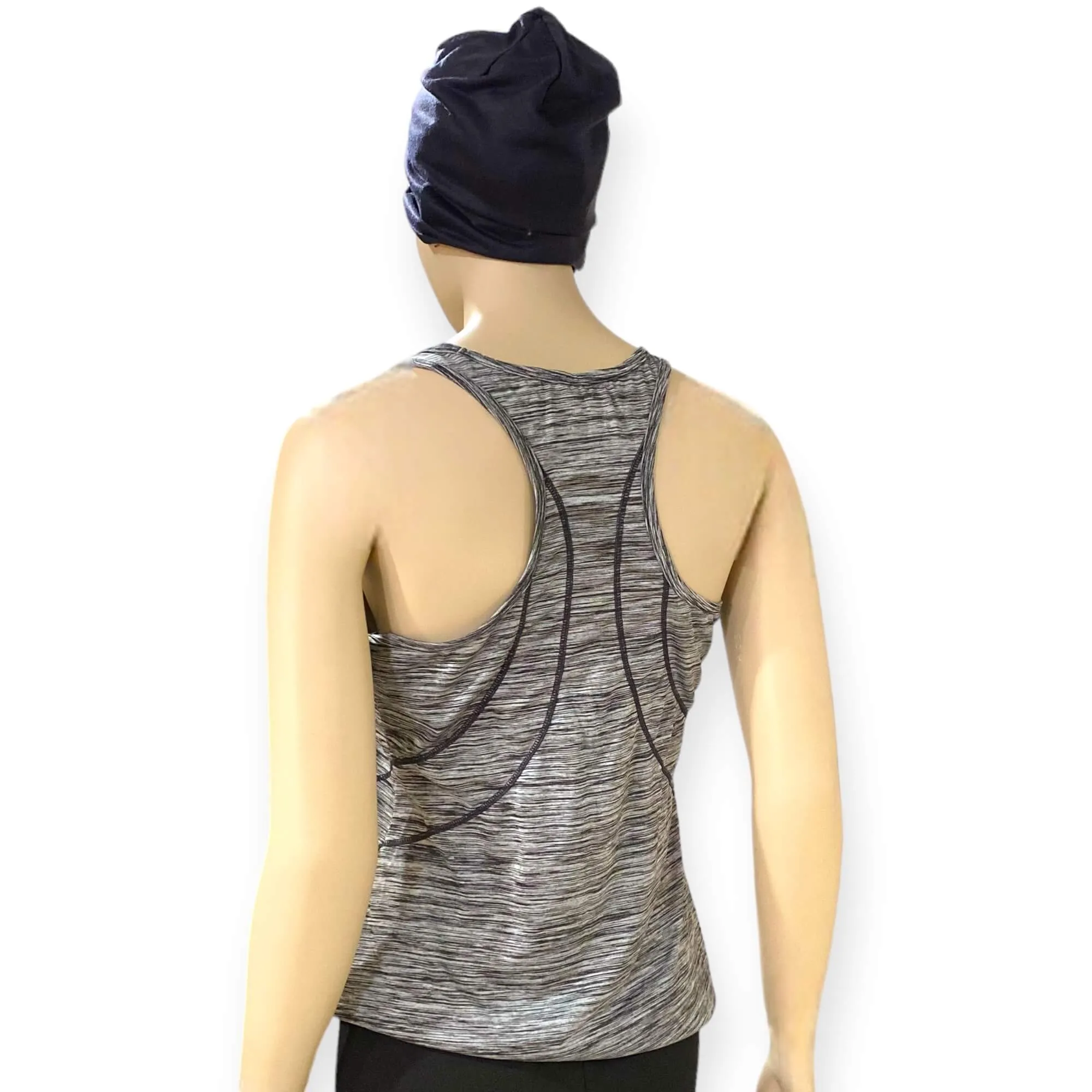 Reebok Gray Marbled Athletic Tank