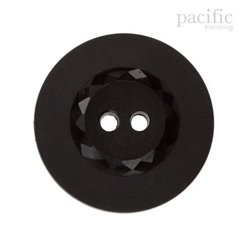 Round 2 Hole Nylon Decorative Button