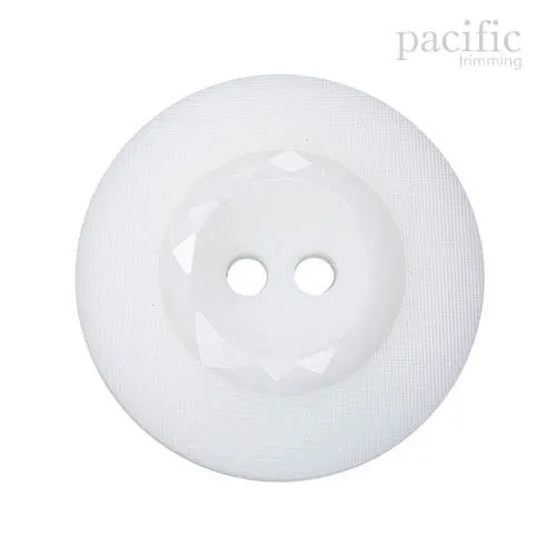 Round 2 Hole Nylon Decorative Button
