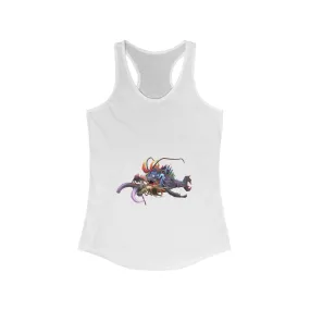 Ryuuk the Fish Dragon God Women's Ideal Racerback Tank