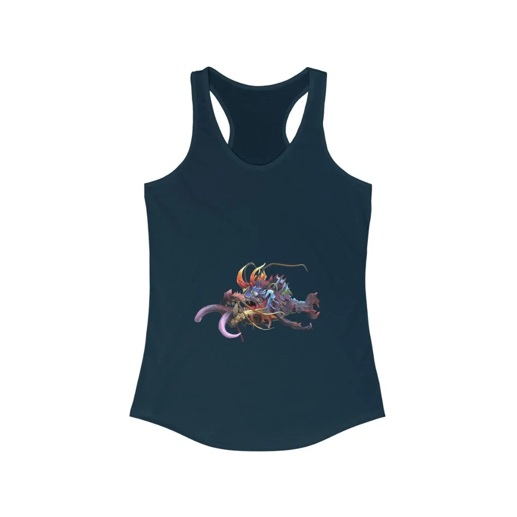Ryuuk the Fish Dragon God Women's Ideal Racerback Tank