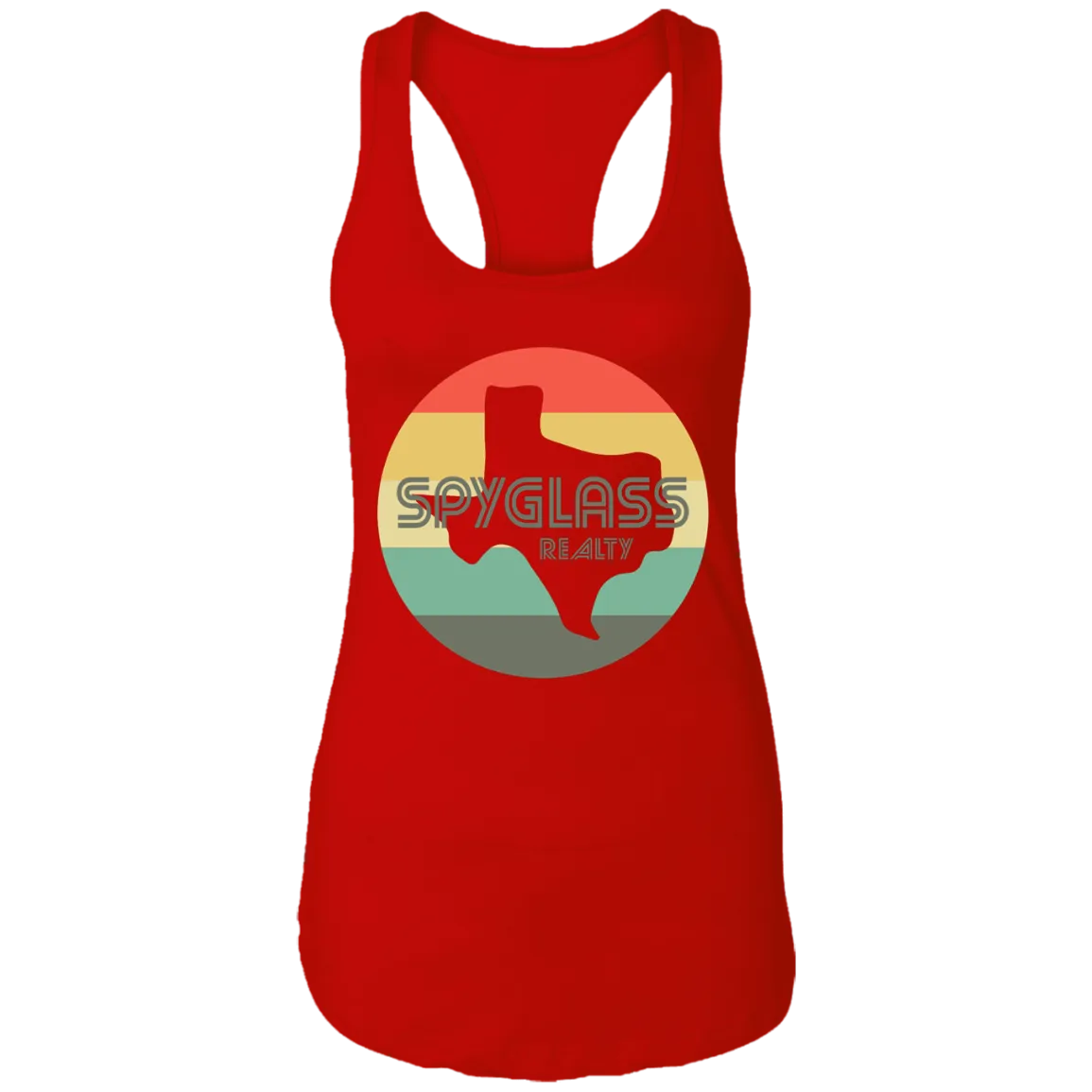 Spyglass Texas Ladies Ideal Racerback Tank