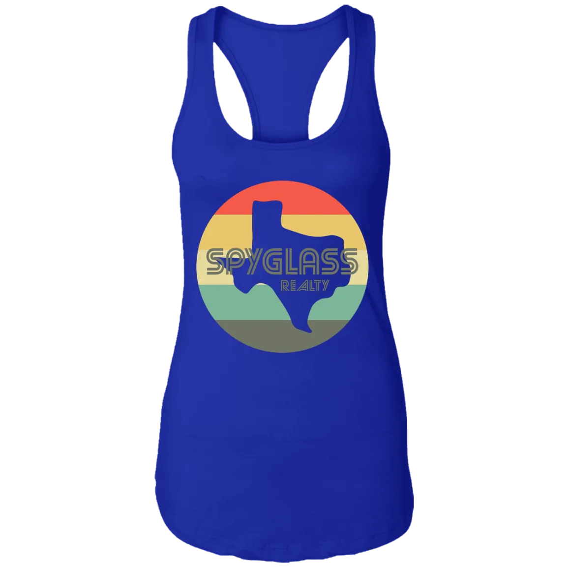Spyglass Texas Ladies Ideal Racerback Tank