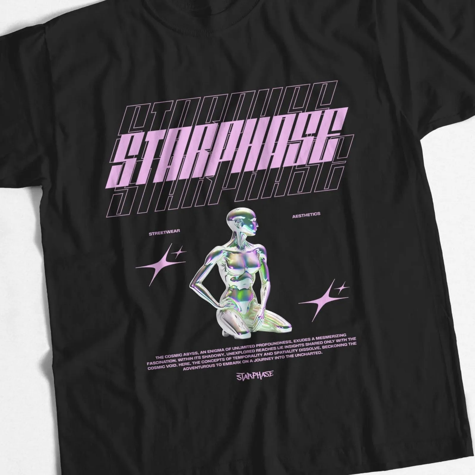 Starphase Cosmic Abyss Graphic T-Shirt