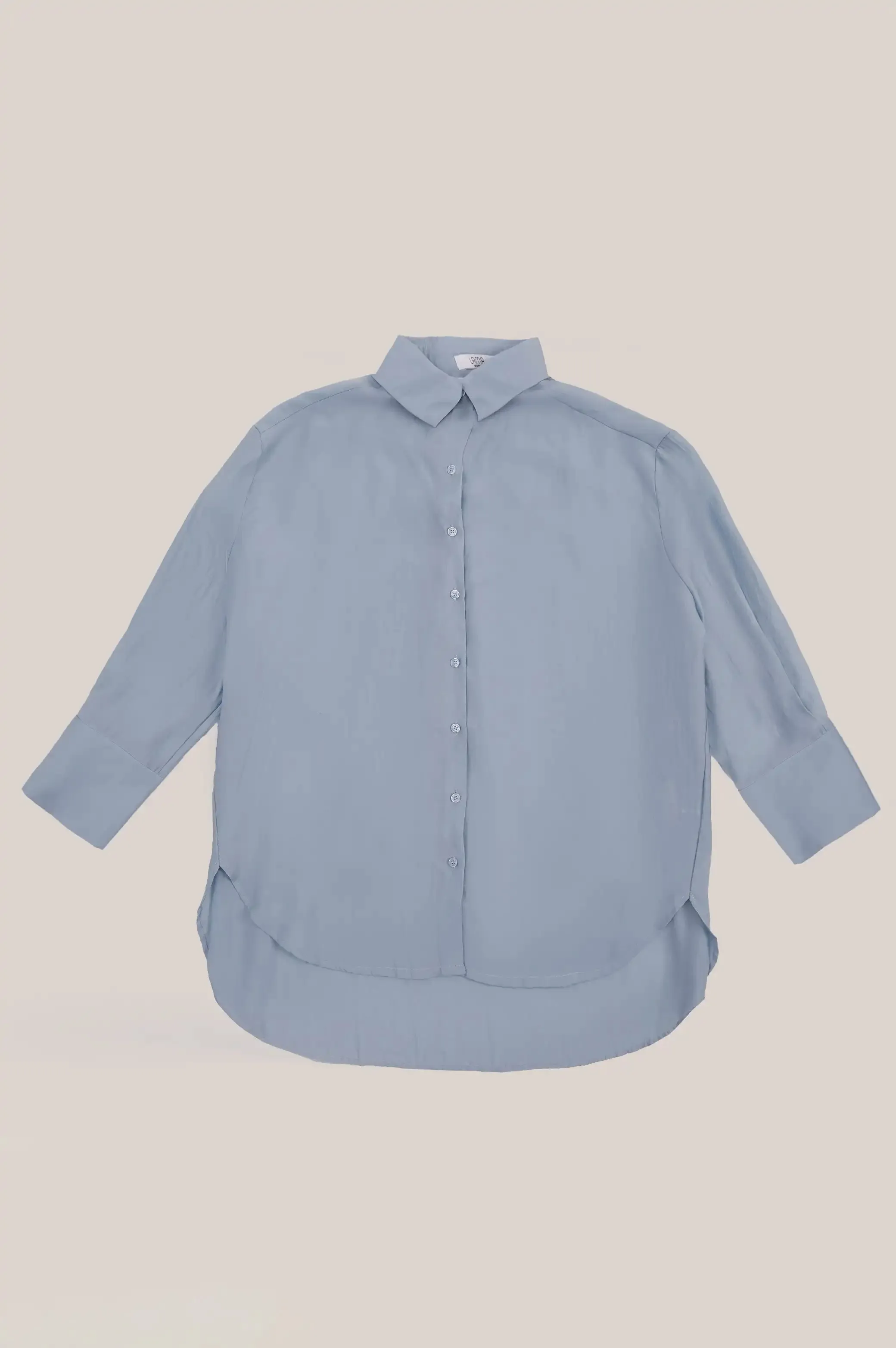 STONE-WASH BUTTON DOWN