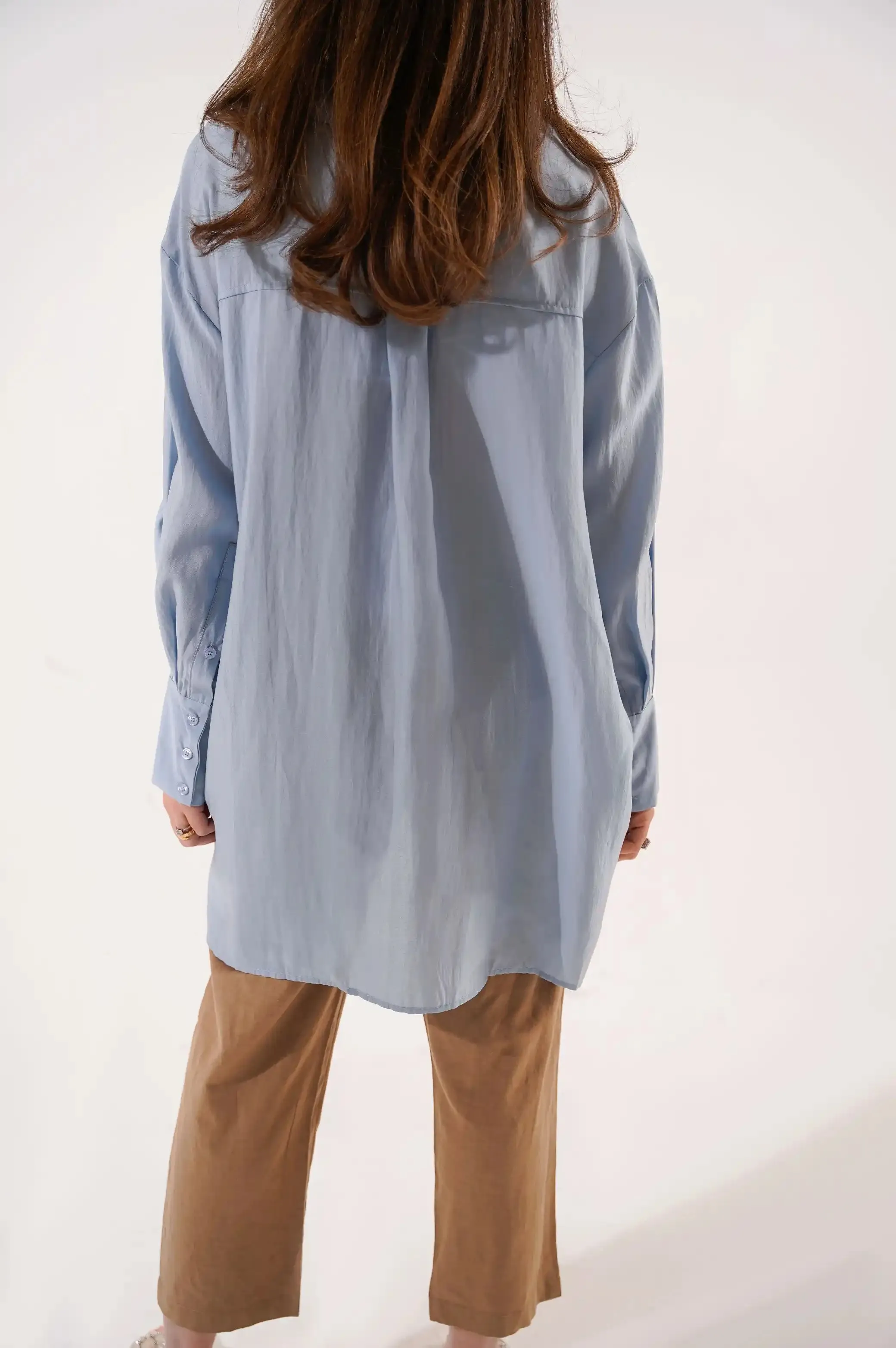 STONE-WASH BUTTON DOWN