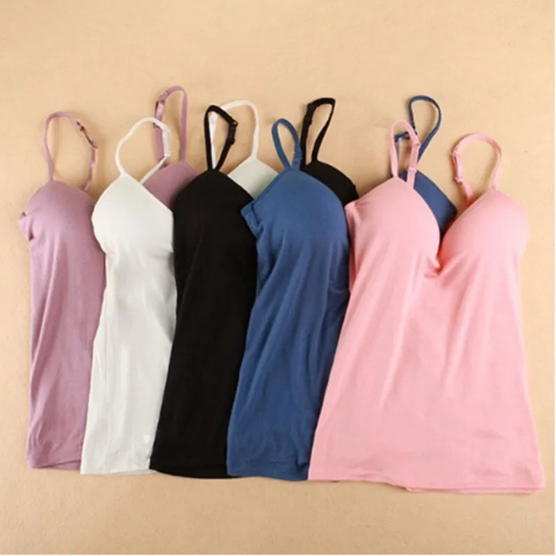 Stylemein - Padded Tank Tops | Padded bra tank top