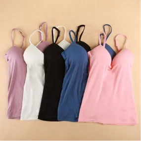 Stylemein - Padded Tank Tops | Padded bra tank top