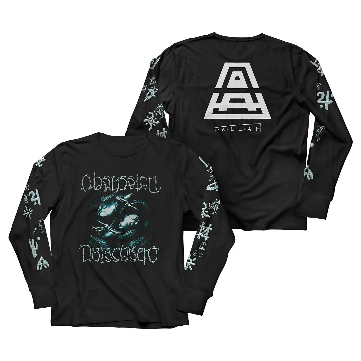 Tallah "Primeval: Obsession // Detachment" Long Sleeve T shirt - PRE-ORDER
