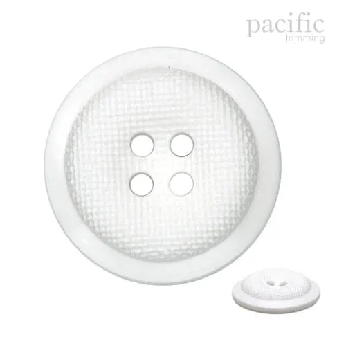 Textured 4 Hole Nylon Decorative Button