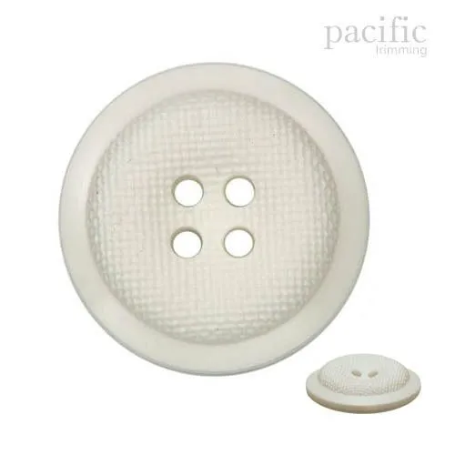 Textured 4 Hole Nylon Decorative Button