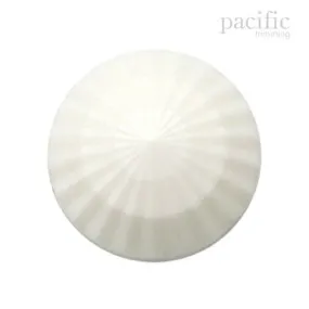Textured Round Dome Shape Nylon Shank Decorative Button