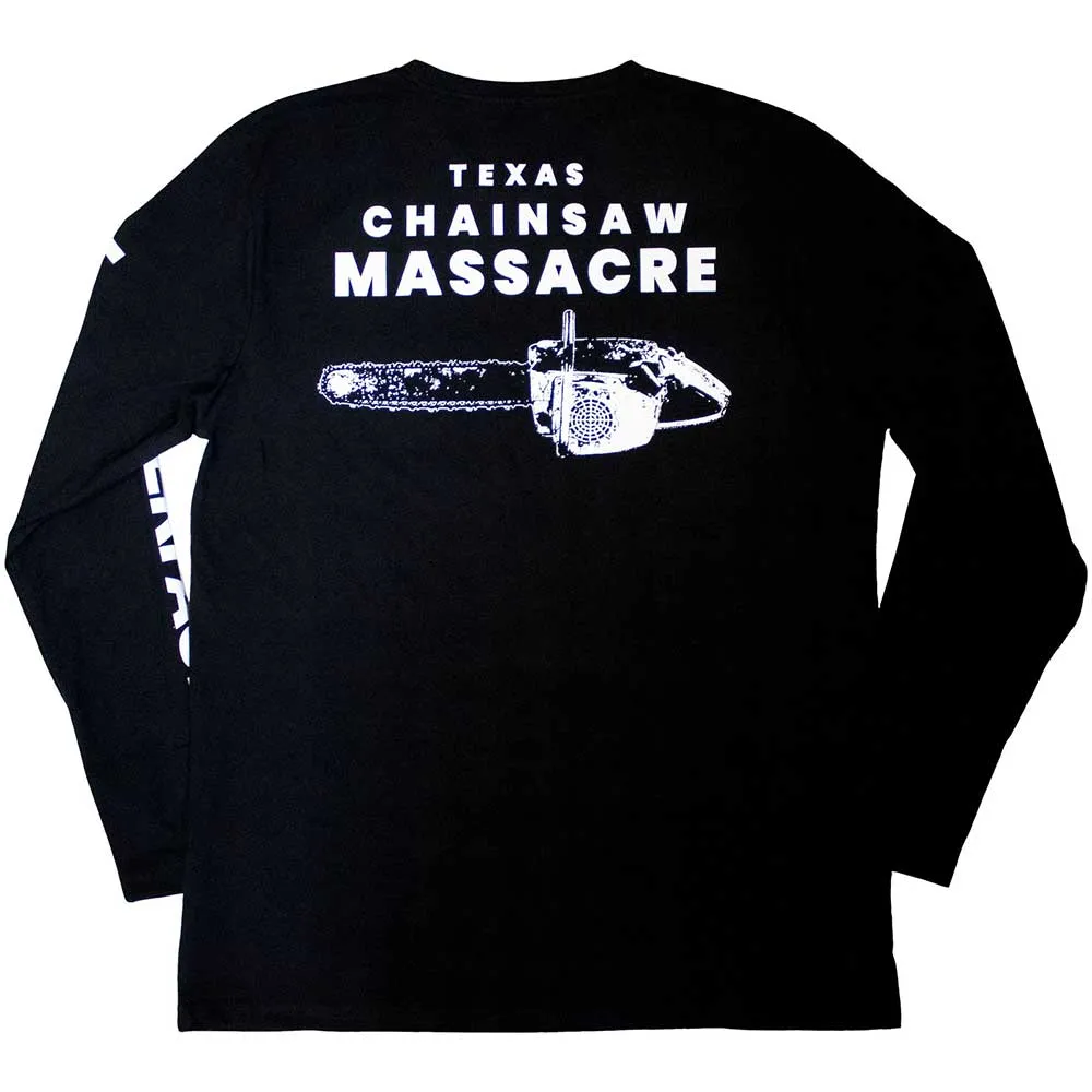 The Texas Chainsaw Massacre "Leather Face" Long Sleeve T shirt