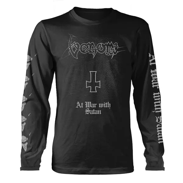 Venom "At War With Satan" Long Sleeve T shirt