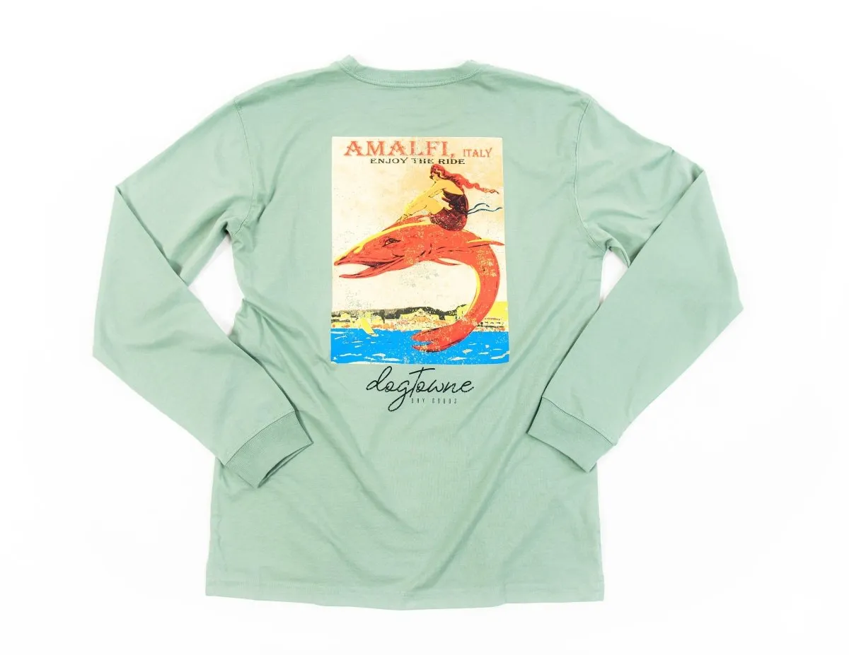 Vintage LS Cotton Tee - Amalfi Italy
