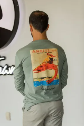 Vintage LS Cotton Tee - Amalfi Italy