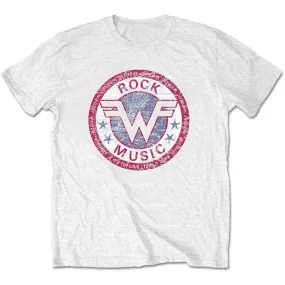 Weezer "Rock Music" White T shirt