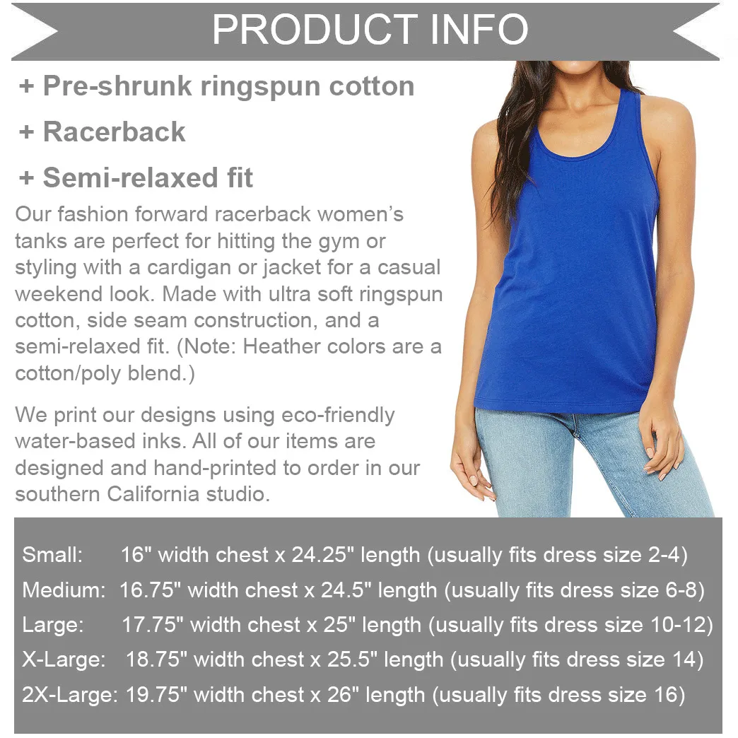 Women's Visit Your Library Vintage Racerback Tank Top