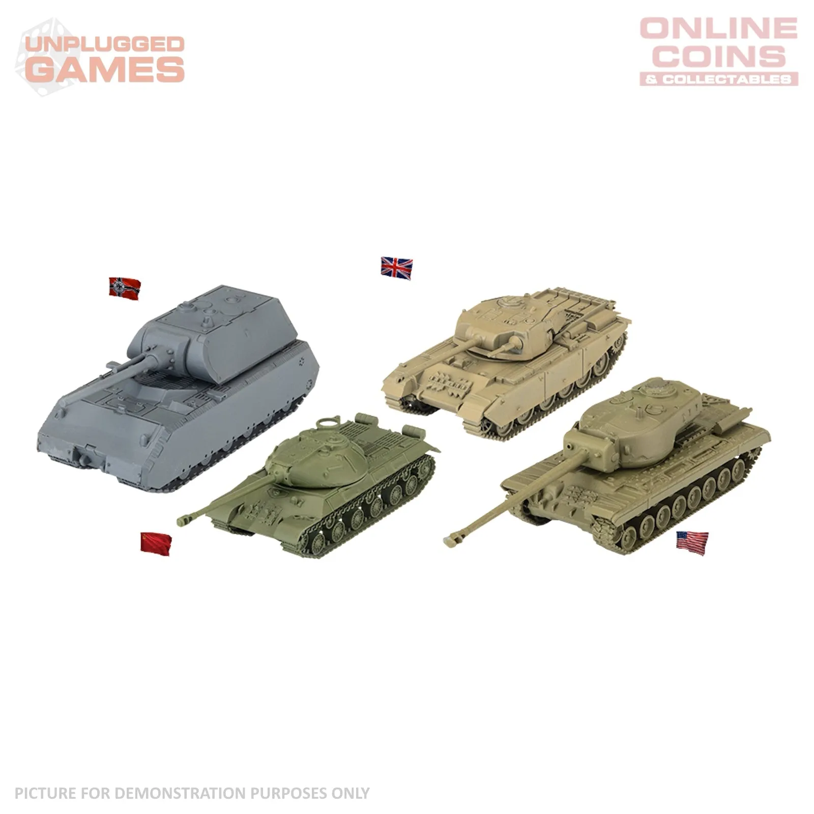 World of Tanks Miniatures Game Starter Set - New 2023 Edition